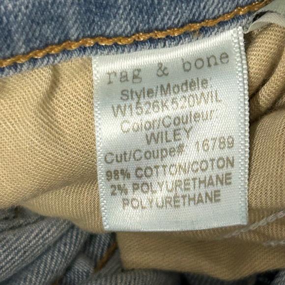 LIKE NEW! Women's Rag & Bone Wiley Capri Skinny Jeans - 26 - Picture 7 of 11